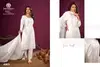 Isavasyam By White Handwork Cambric Cotton Readymade Suits Catalog